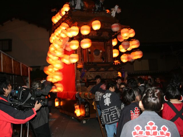 大古根地区祭礼(山車)