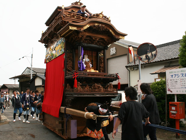 横松地区祭礼(山車)